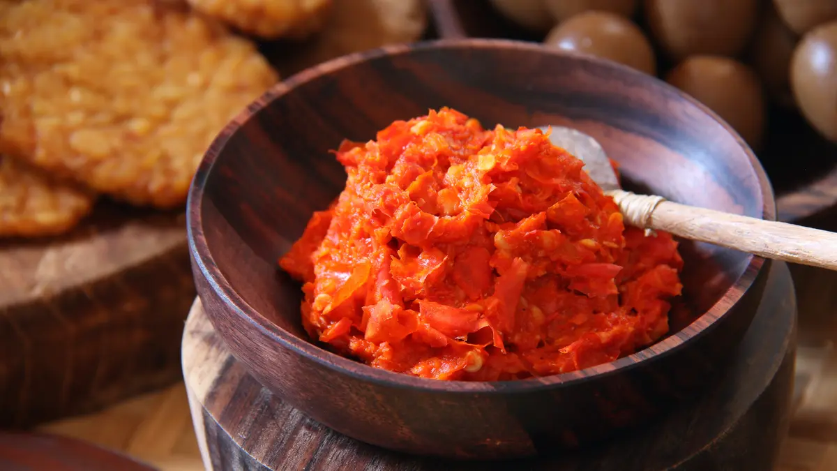 Ilustrasi Sambal Rebus