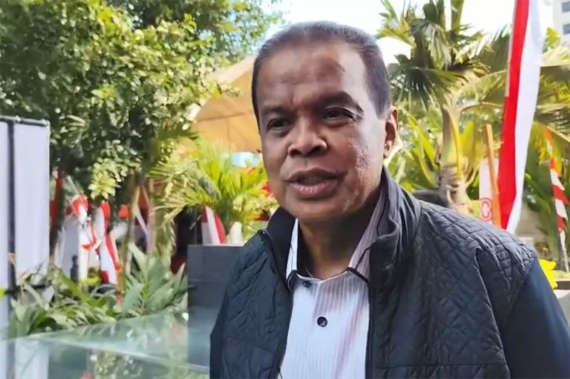 Pemilik Maktour Travel, Fuad Hasan Masyhur memenuhi panggilan pemeriksaan KPK sebagai saksi kasus dugaan korupsi terkait kuota haji tambahan 2024, Kamis 28 Agustus 2025.
