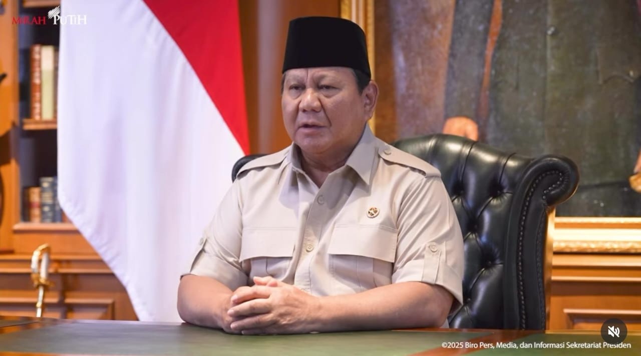 Presiden Republik Indonesia Prabowo Subianto