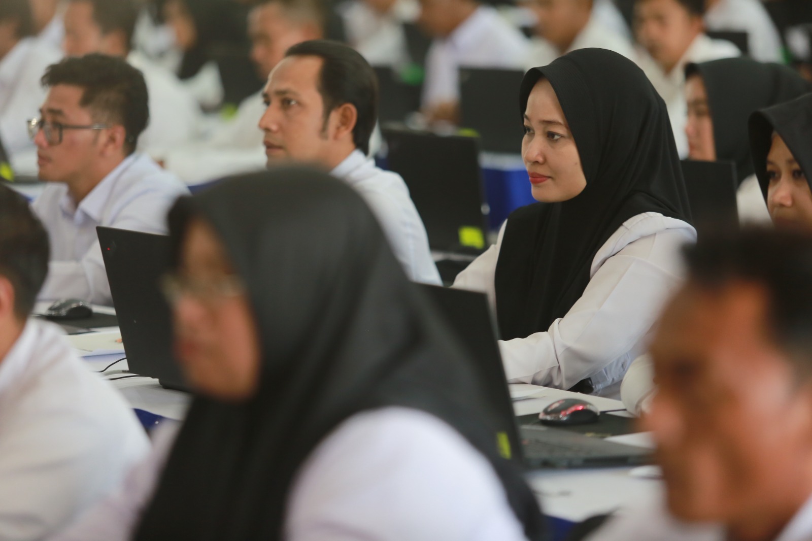 Peserta seleksi PPPK tahap I dan II yang belum mendapat formasi bakal diusulkan menjadi PPPK paruh waktu oleh Pemkot Madiun. DOK RADAR MADIUN