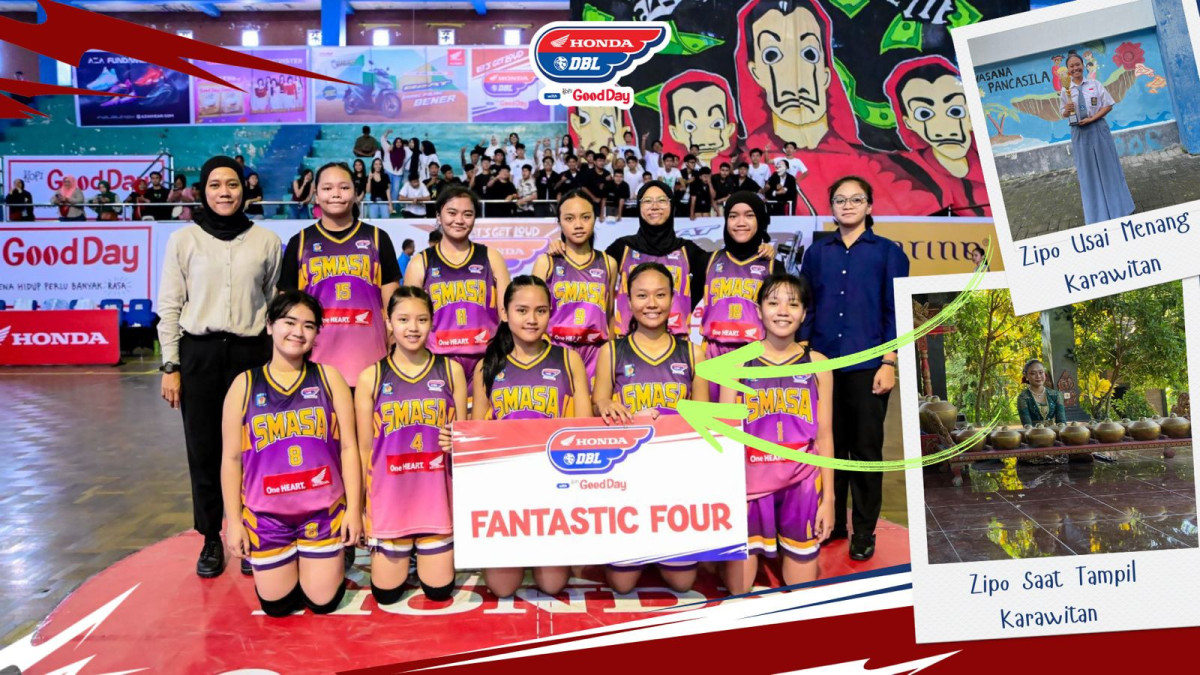 Zipora Nurputri bersinar di Honda DBL with Kopi Good Day 2025 East Java&ndash;West seri Madiun.