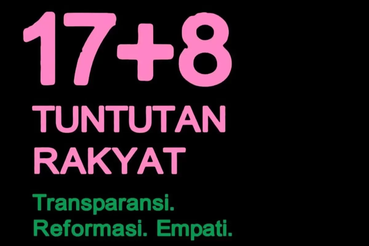 17+8 Tuntutan Rakyat