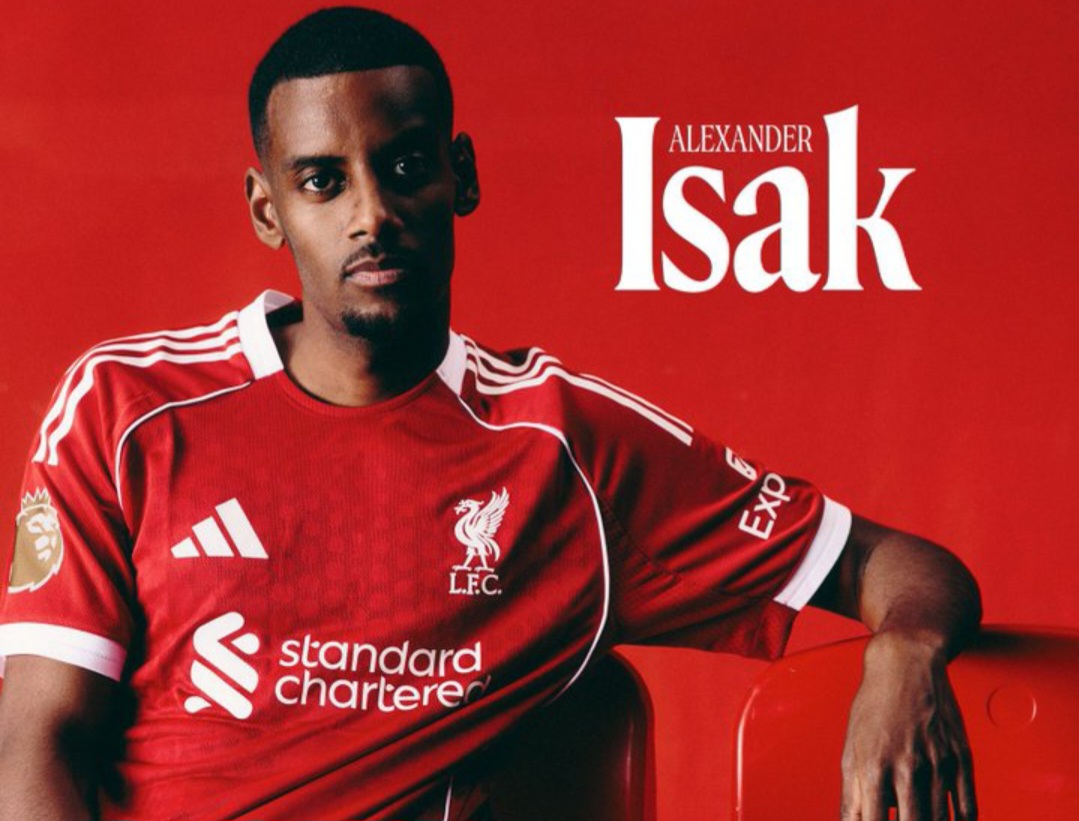 Liverpool resmi datangkan Alexander Isak dari Newcastle seharga Rp2,8 T.