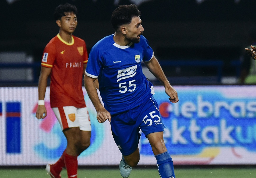 Persib saat lawan Manila Digger di AFC Champions League 2.