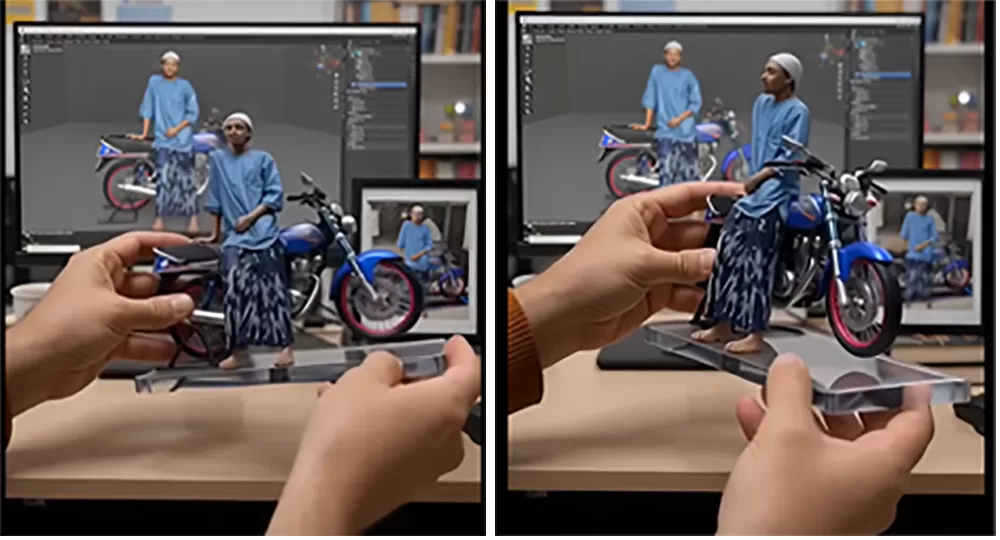 Action Figure Virtual AI , Kini Bisa Jadi Video Bergerak