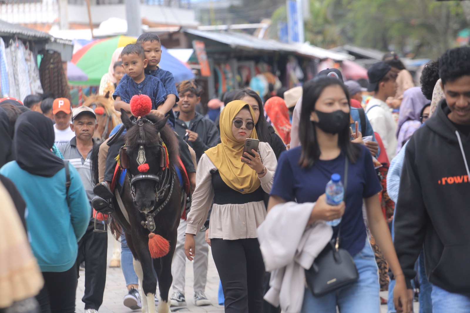 Telaga Sarangan jadi magnet utama wisata Magetan. AJI PUTRA/RADAR MAGETAN
