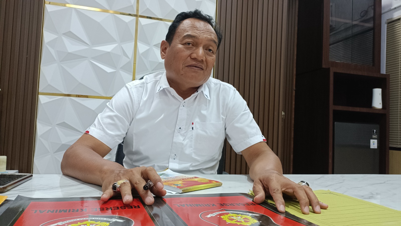 Kasat Reskrim Polres Pacitan AKP Choirul Maskanan