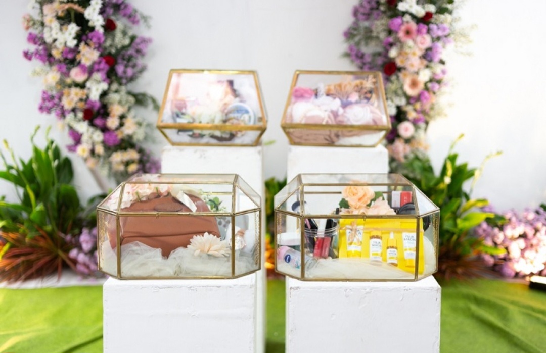 Ilustrasi seserahan pernikahan.