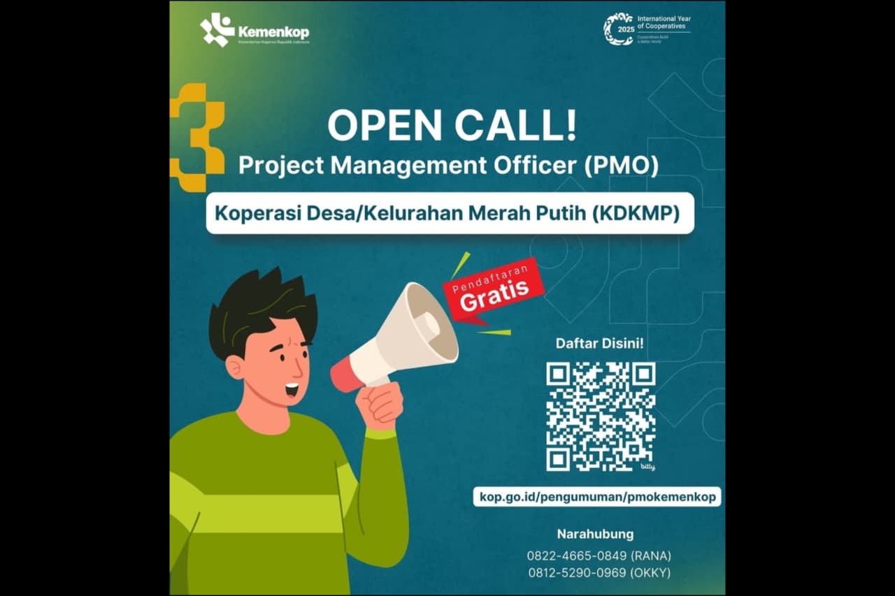 Lowongan PMO KEMENKOP
