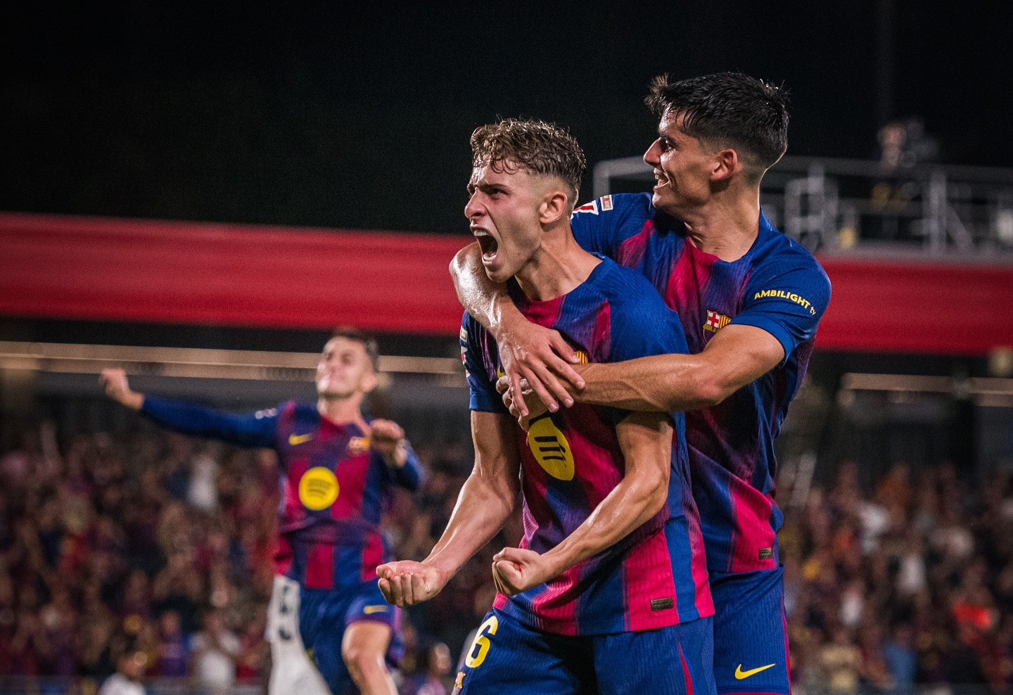Barca pesta gol.