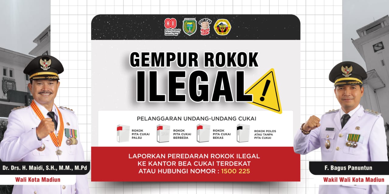 Gempur rokok ilegal