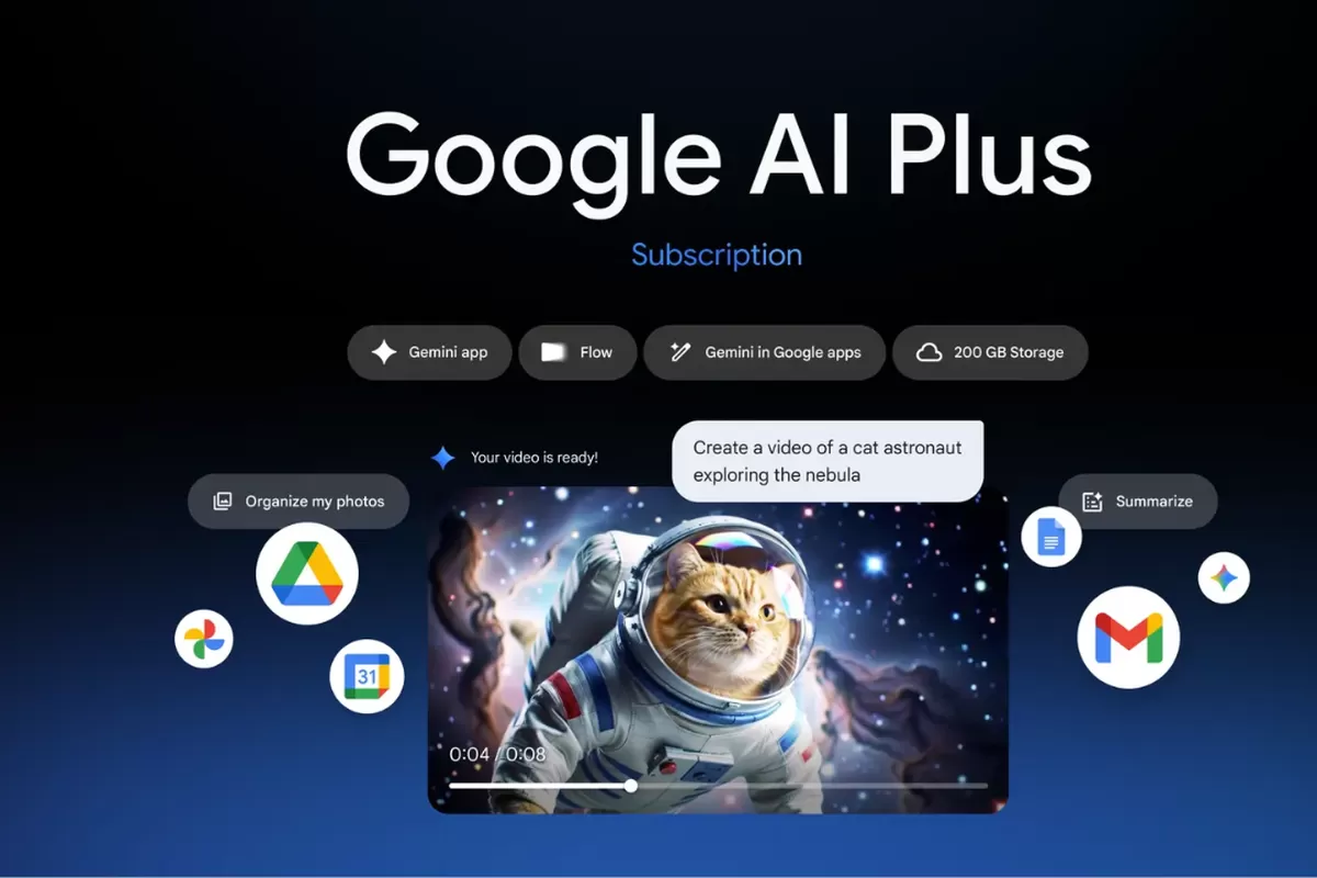 Ilustrasi Google AI Plus