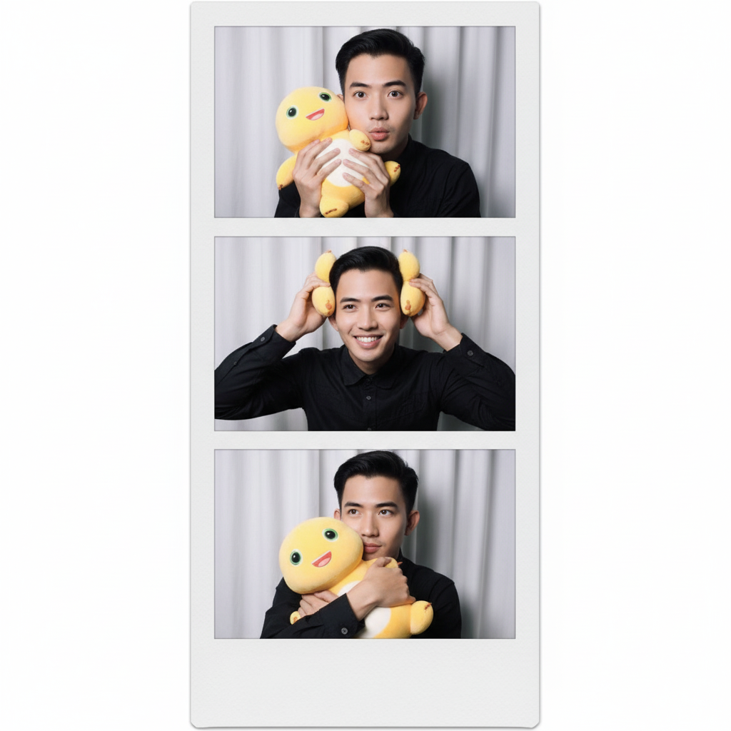 Contoh hasil editan Gemini.