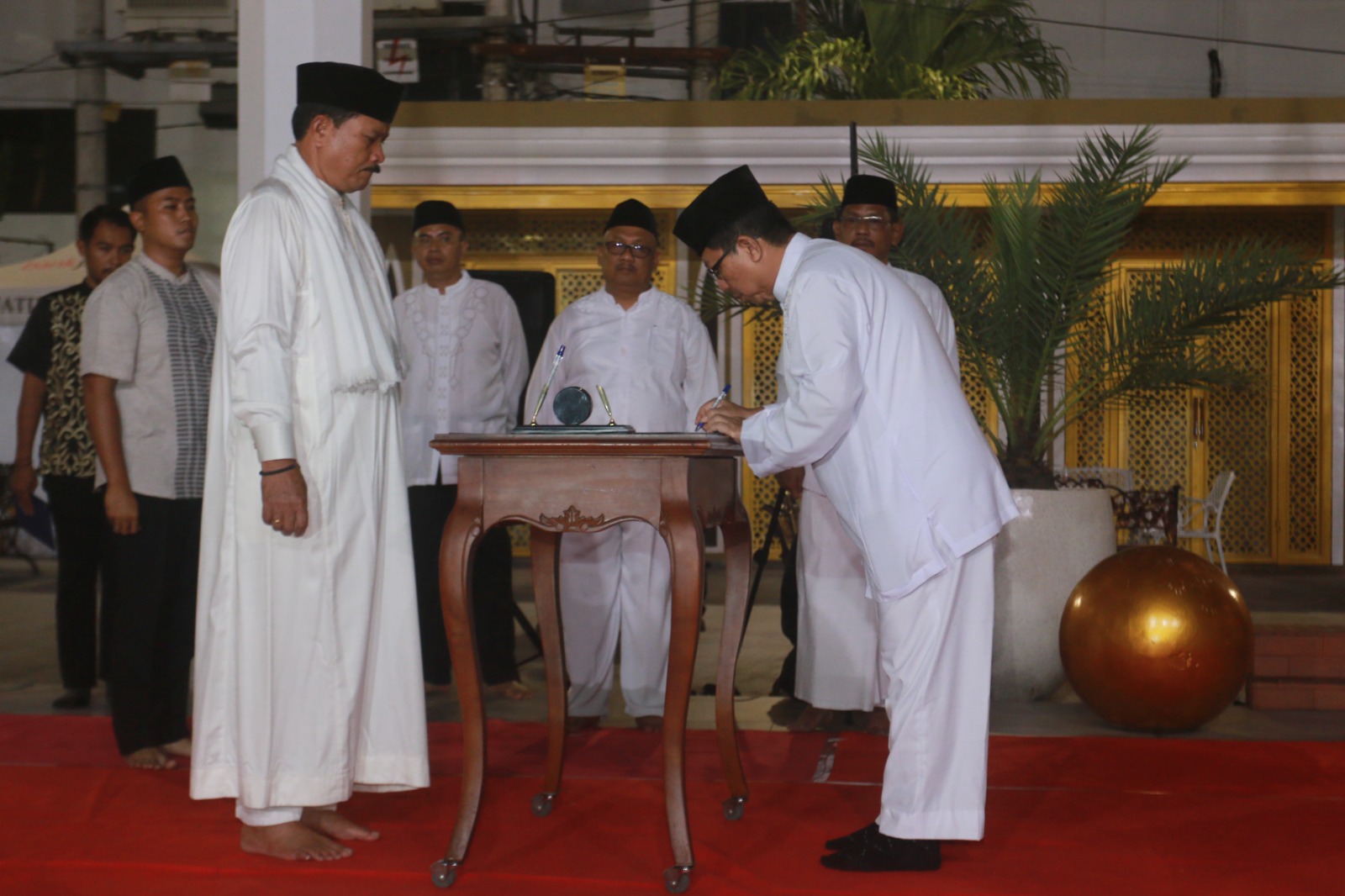 Agus Trijahjanto resmi mundur dari jabatan Kepala DLH dan kini dipindahkan menjadi staf di Inspektorat Kota Madiun. DOK RADAR MADIUN