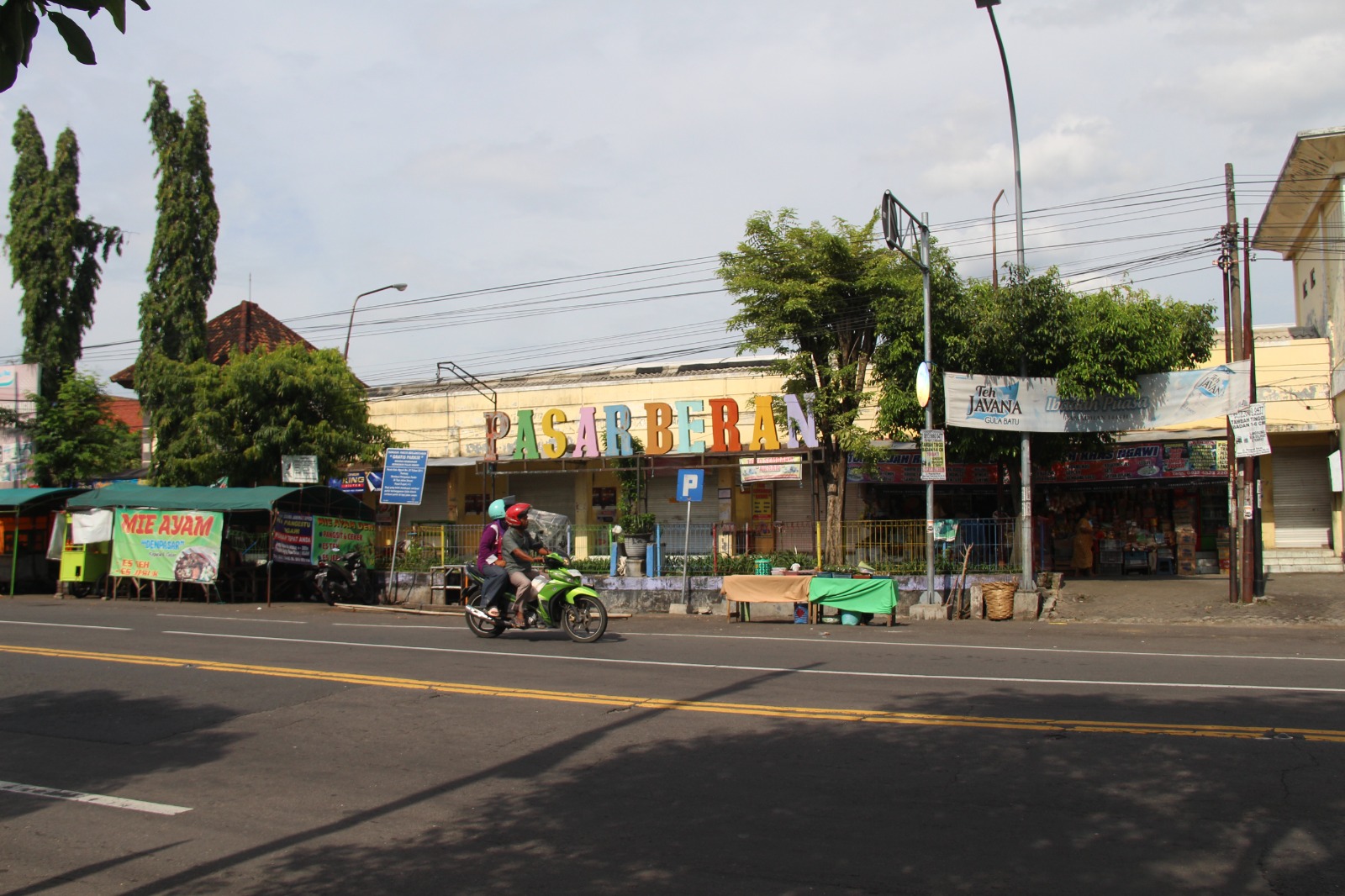Proyek revitalisasi Pasar Beran masih menunggu kepastian dana dari pemerintah pusat. ASEP SYAEFUL/RADAR NGAWI