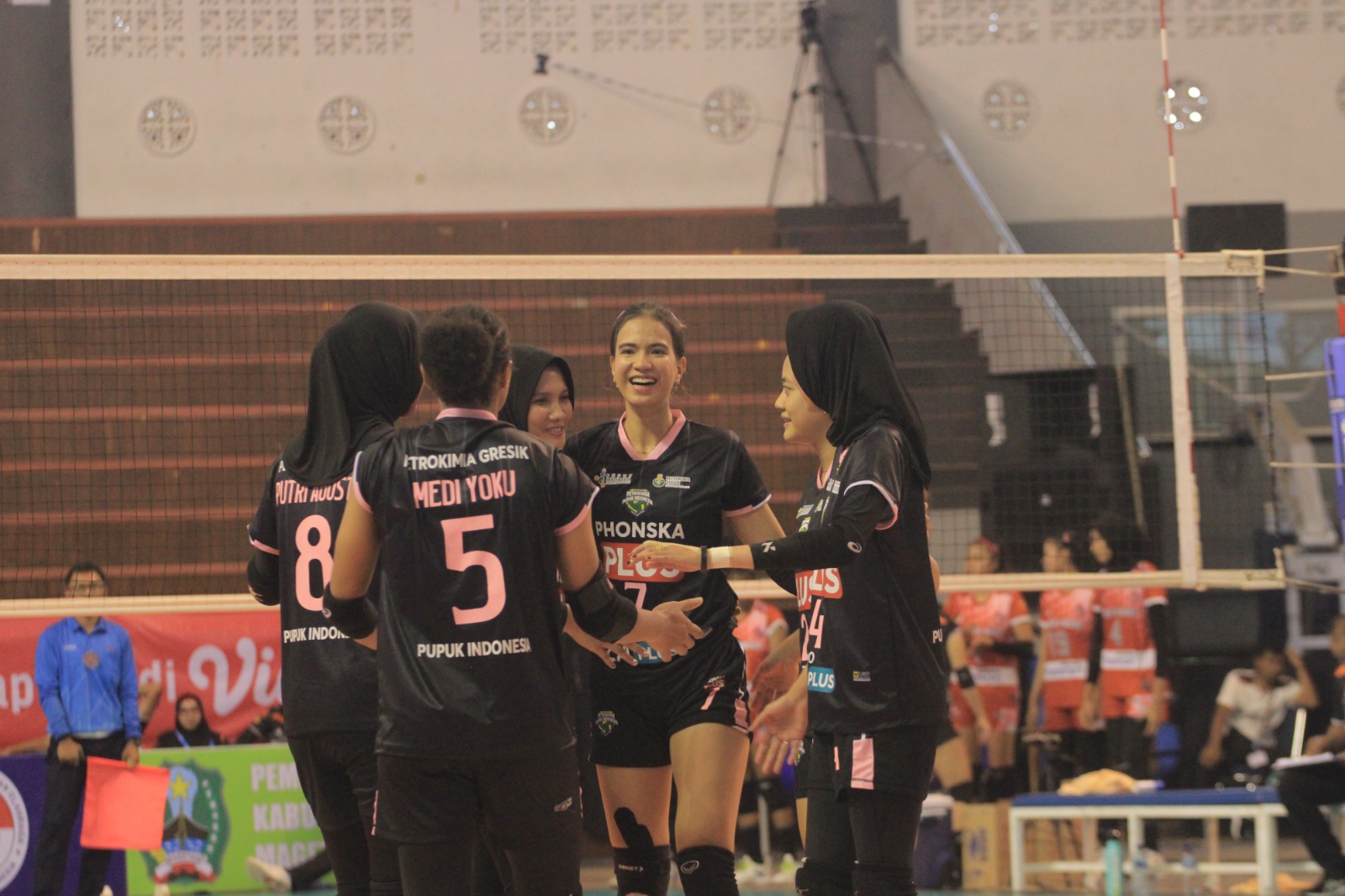 Petrokimia Gresik menjadi salah satu tim putri yang memastikan diri melaju ke Final Four Divisi Utama 2025 di Magetan. DOK RADAR MAGETAN