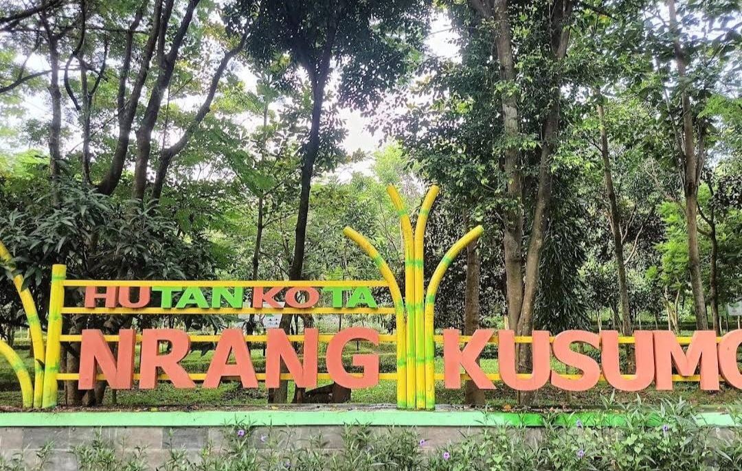 Hutan Kota Nrang Kusumo jadi destinasi hijau baru di Magetan.