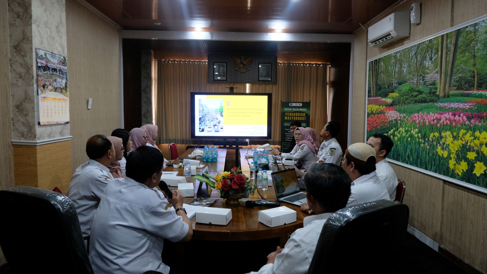 Laboratorium Pengendalian Pencemaran Udara dan Perubahan Iklim DTL ITS Surabaya menggelar workshop menjaga kualitas udara dan RTH.