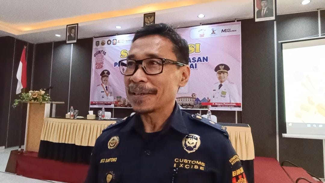 Kasi Kepatuhan Internal dan Penyuluhan KPPBC Madiun, Joko Sartono.