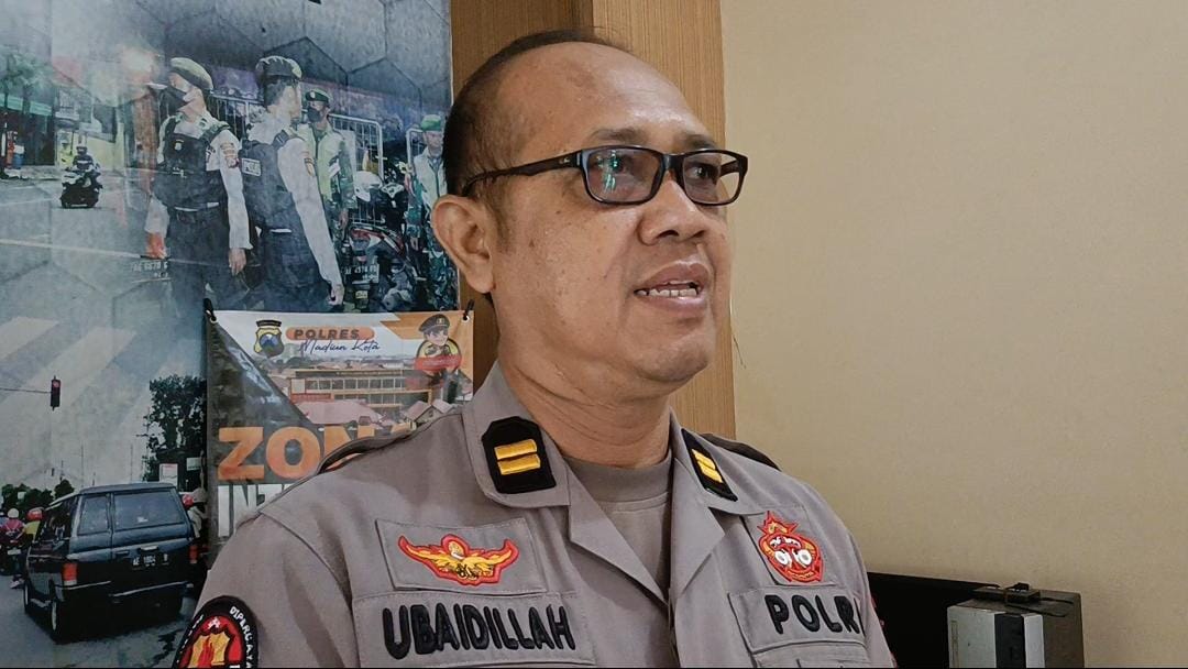 Kasi Humas Polres Madiun Kota Iptu Ubaidilah menyebut modus peredaran narkoba semakin beragam. HENGKY RISTANTO/RADAR MADIUN