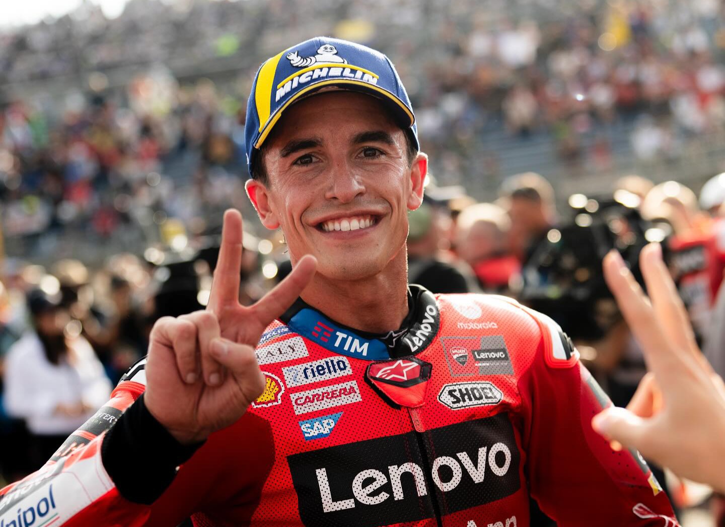 Marc Marquez usai podium 2 di Jepang.