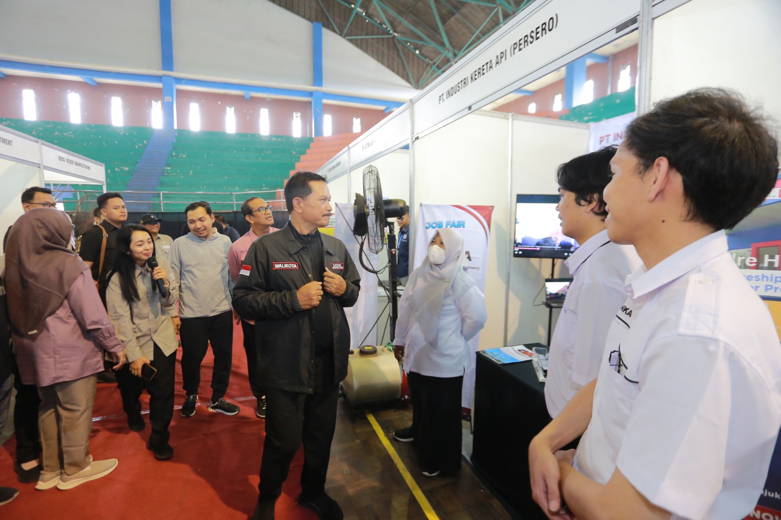 BPS mencatat TPT Kota Madiun 2024 turun menjadi 4,30 persen. BAGAS BIMANTARA/RADAR MADIUN