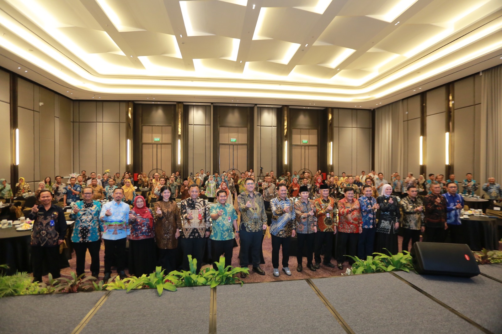 Forum UI GreenCityMetric 2025 diikuti oleh puluhan pemerintah daerah di Indonesia digelar di Madiun. BAGAS BIMANTARA/RADAR MADIUN