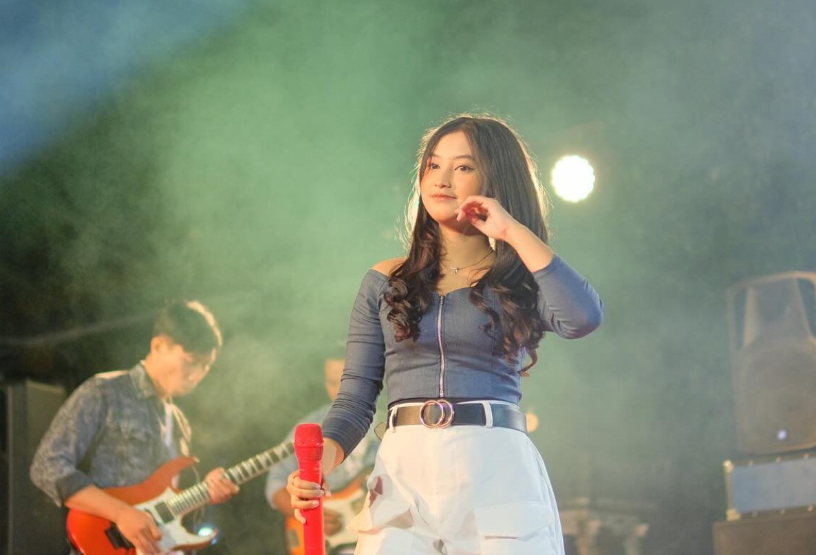 Penyanyi dangdut Cantika Davinca.