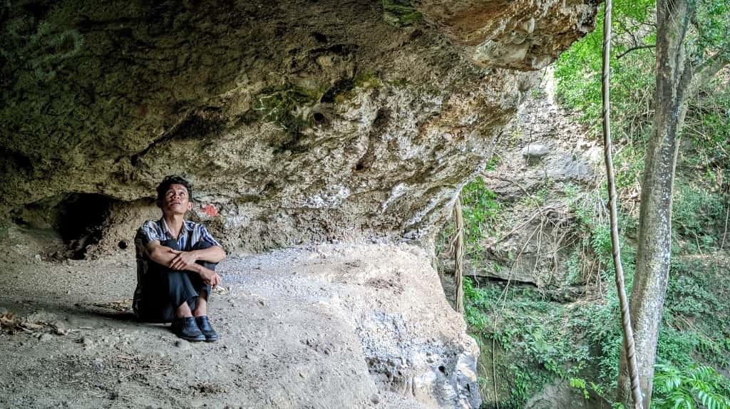 Gua Kusuma atau Gua Sahal di Dusun Wonojati, Desa Suren, Mlarak, menjadi tempat berlindung KH Ahmad Sahal saat pemberontakan PKI 1948. DOK RADAR PONOROGO
