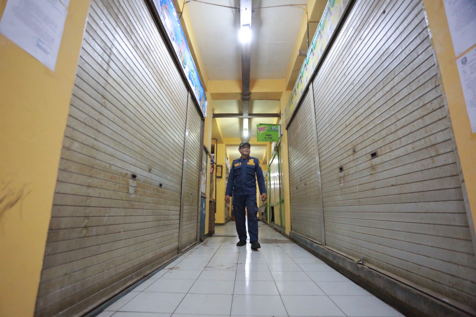 Sejumlah kios di pasar tradisional Kota Madiun diduga diselewengkan melalui praktik jual-beli sewa. BAGAS BIMANTARA/RADAR MADIUN