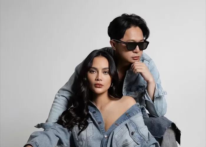 DJ Bravy lamar Erika Carlina di panggung Synchronize Fest 2025