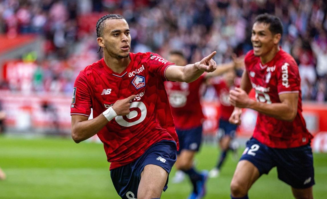 Ethan Mbappe, rekan setim Calvin Verdonk di LOSC Lille.