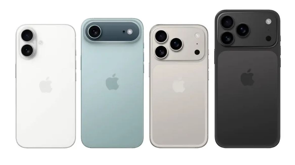 Lini iPhone 17 yang baru meluncur.