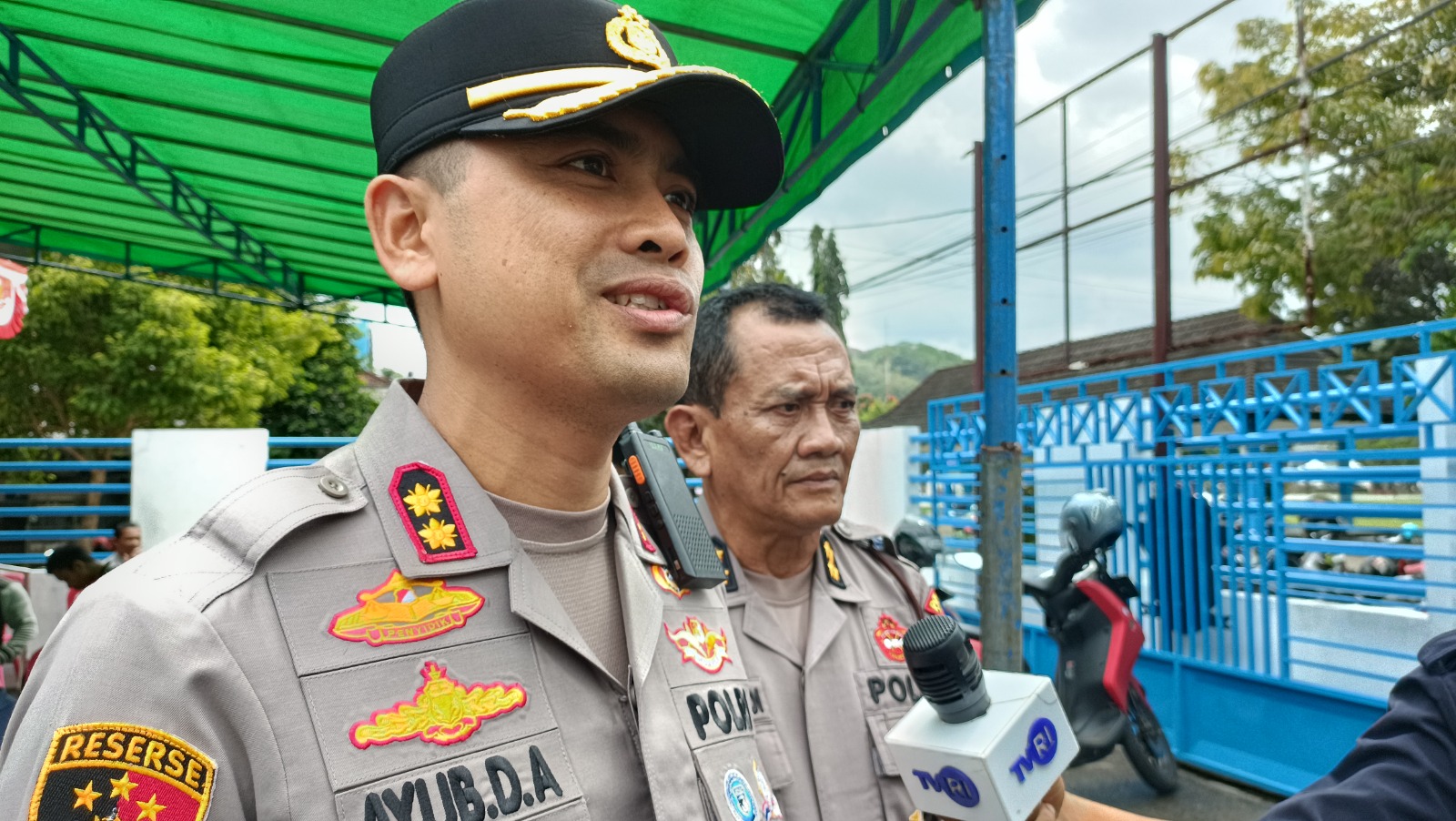 Kapolres Pacitan AKBP Ayub Diponegoro Azhar.