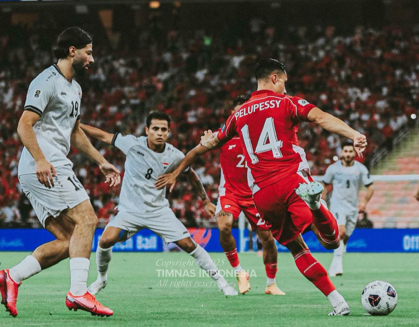 Indonesia kalah 0-1 dari Irak dini hari tadi.