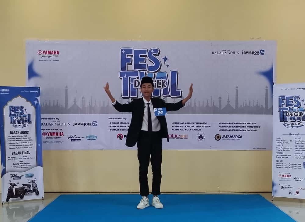 Fanna Gian Mulya dari MTsN 9 Ngawi