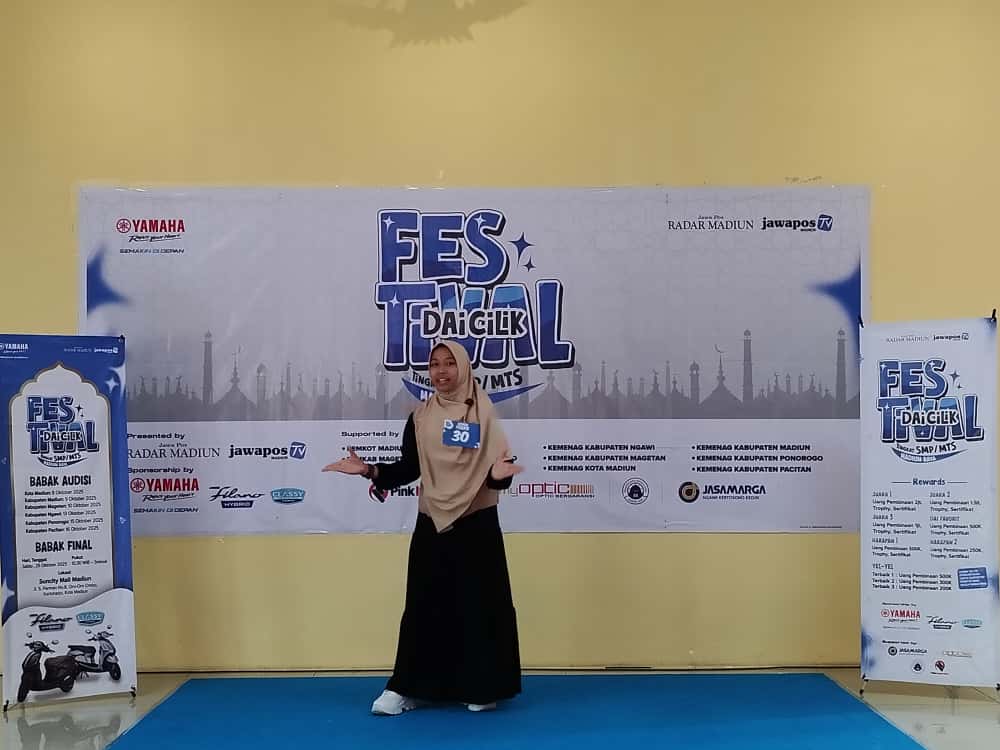 Alzanny Ghayda Nur Zaynadine dari MTsN 2 Ngawi