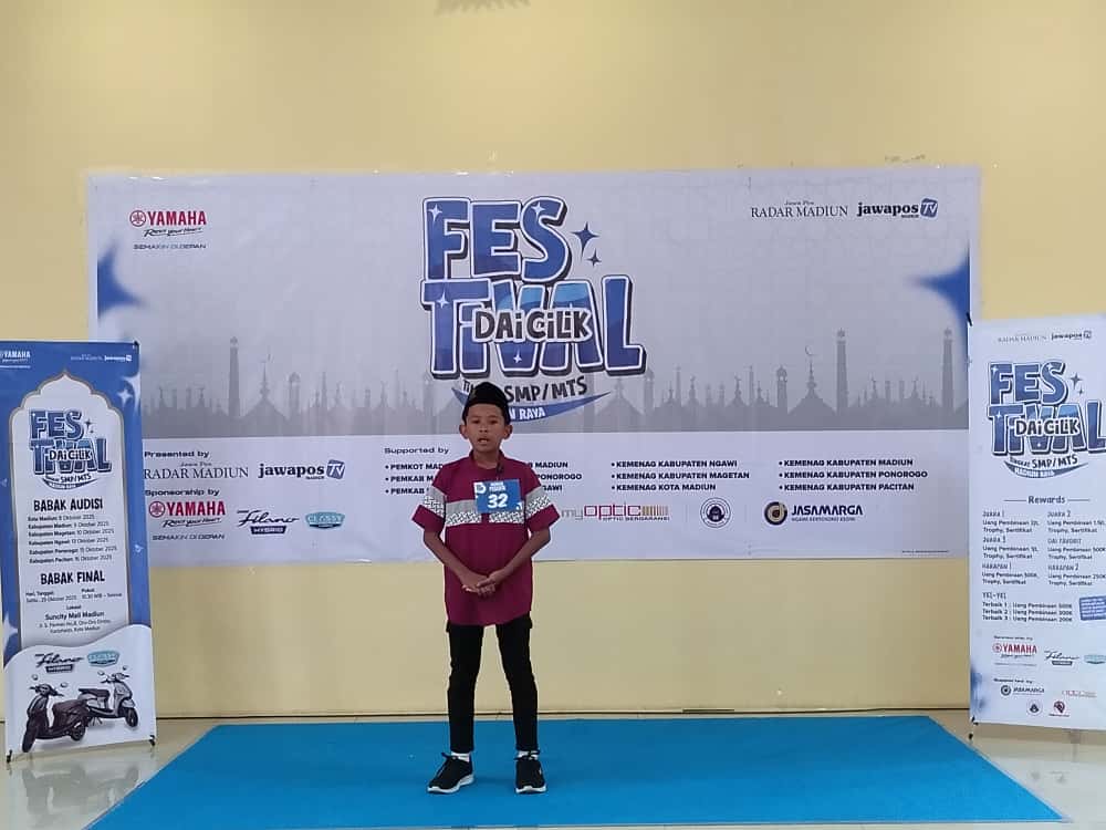 Anas Akmal Saputra dari SMPN 3 Kendal