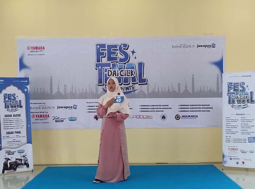 Arwila Vaiza Nadira dari MTs Fie Sabilil Mutaqien
