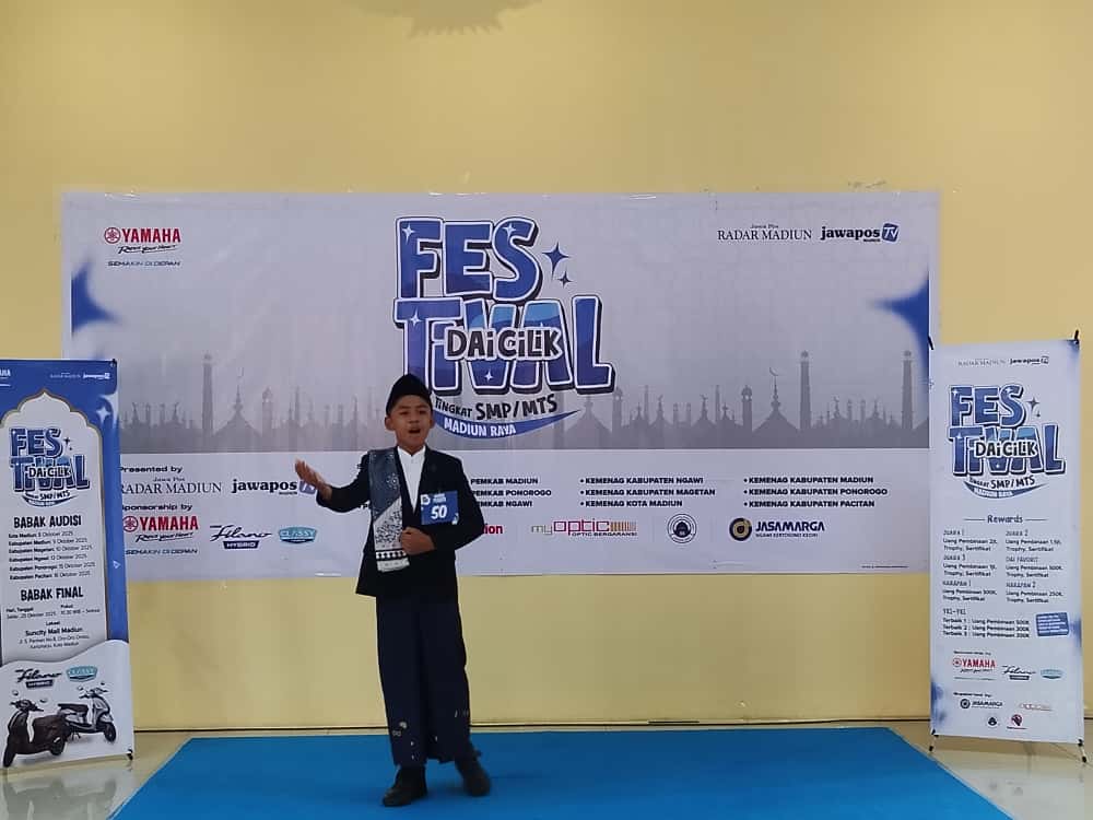 Richo Orlando Ardiatmoko dari MTsN 5 Ngawi