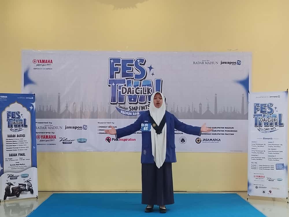Salsabila An-Nur Latifah dari SMP Muhammadiyah 6 Ngawi