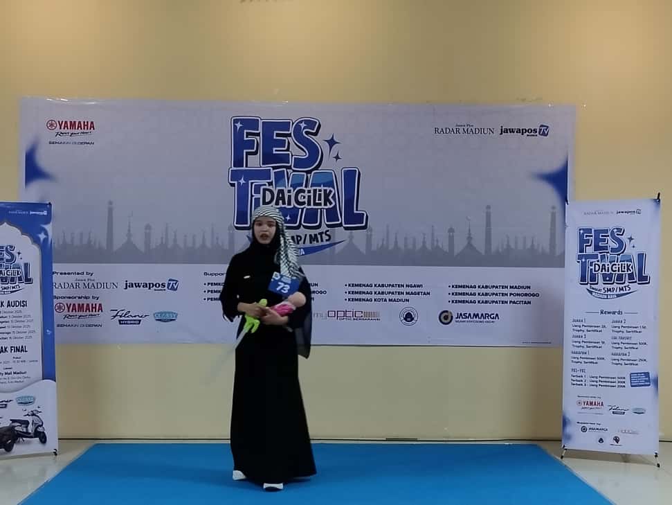 Alyca Saffa Magy Lestari dari SMPN 1 Kedunggalar
