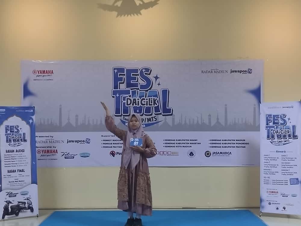 uanita az-Zahra dari Muhammadiyah 1 Ngawi