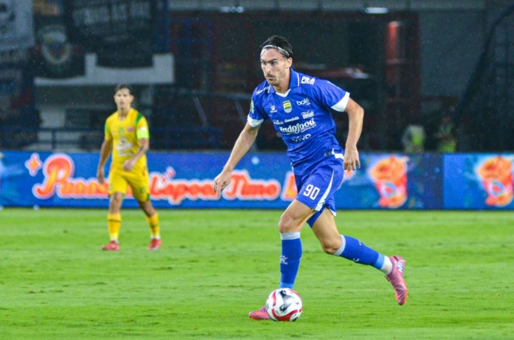 Andrew Jung, striker andalan Persib Bandung.