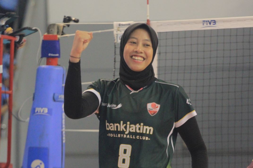 SUPERSTAR: Megawati Hangestri jadi pemain andalan Bank Jatim di Final Four Livoli Divisi Utama 2025.