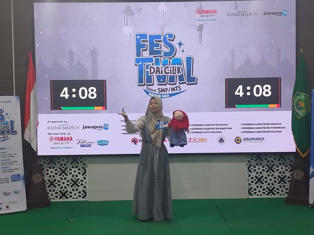 Madia Abhista Nariswari dari SMPN 2 Ponorogo