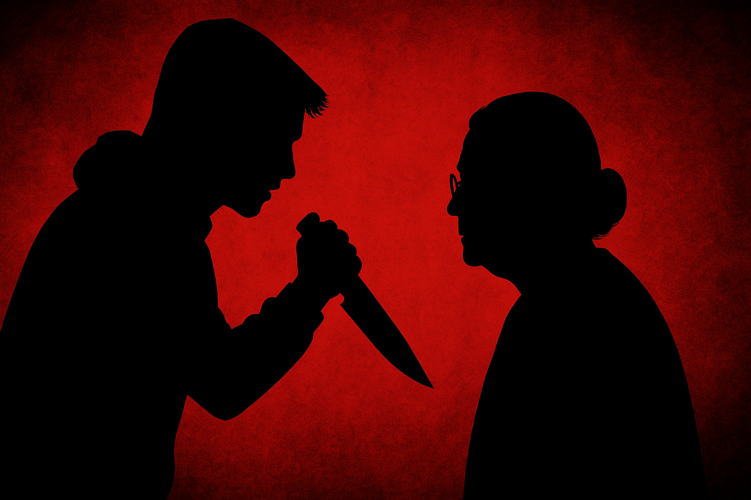 Polisi mengamankan barang bukti dan memeriksa saksi usai peristiwa penganiayaan di Donorojo, Pacitan. Seorang remaja tega membacok nenek angkatnya sendiri. ILUSTRASI: RADAR MADIUN