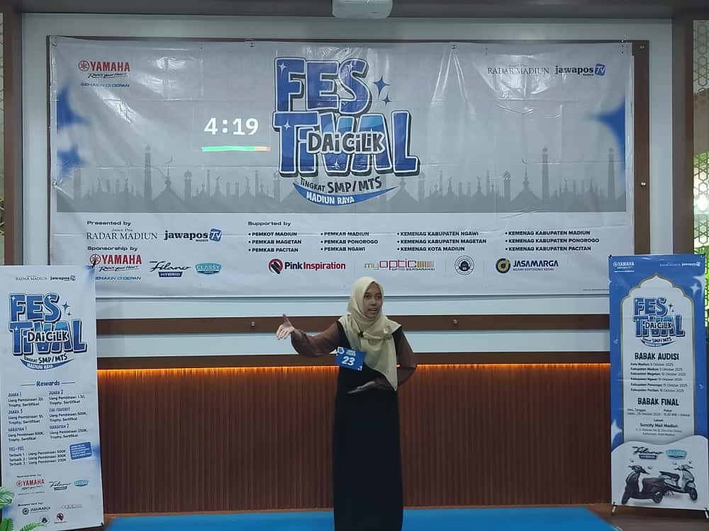 Zalfa Ainayatul Afifah dari SMPN 1 Arjosari