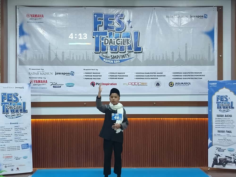 Andito Saputra dari MTs Muhammadiyah Kemuning