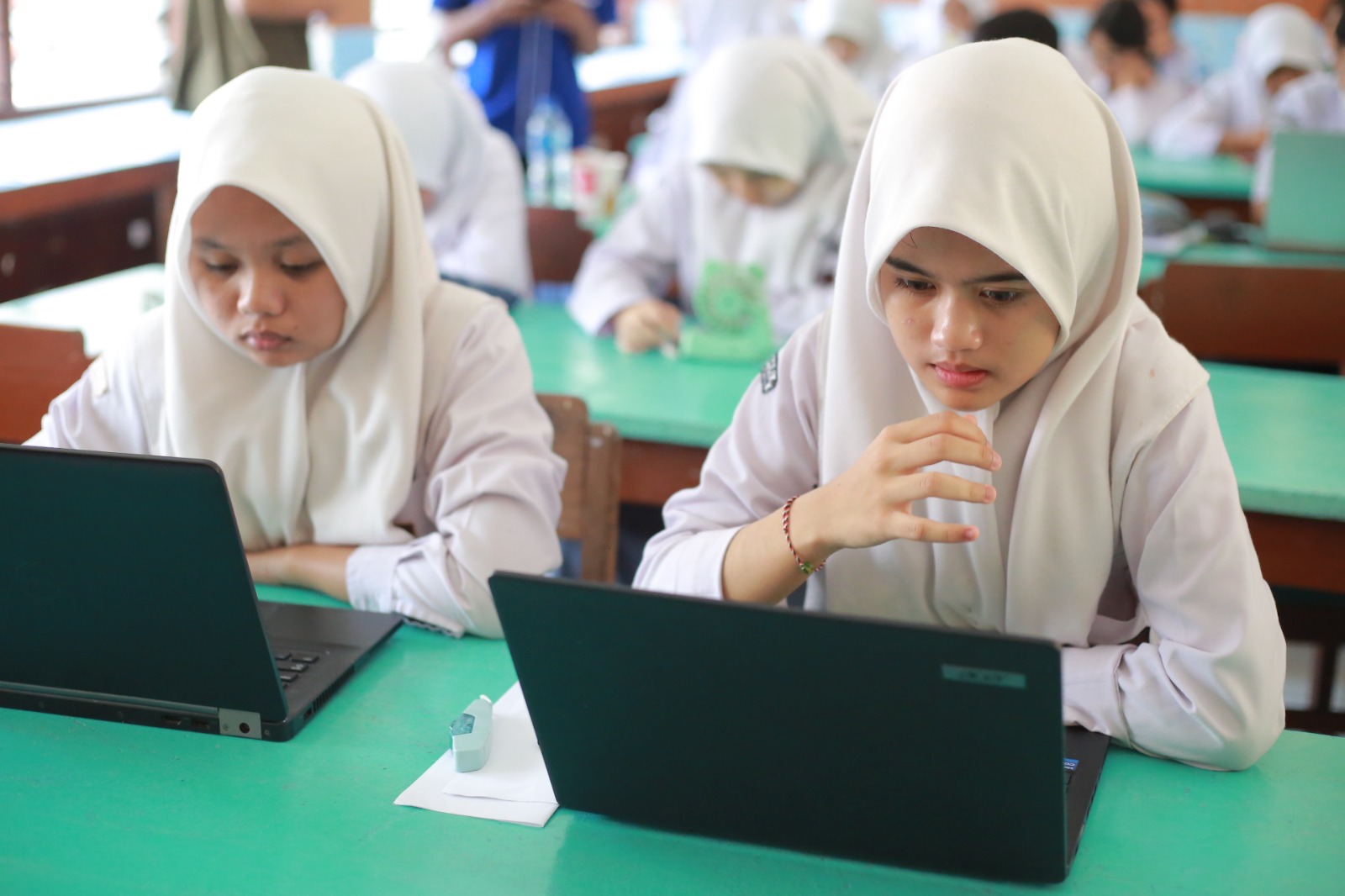 Ilustrasi pelajar SMA.